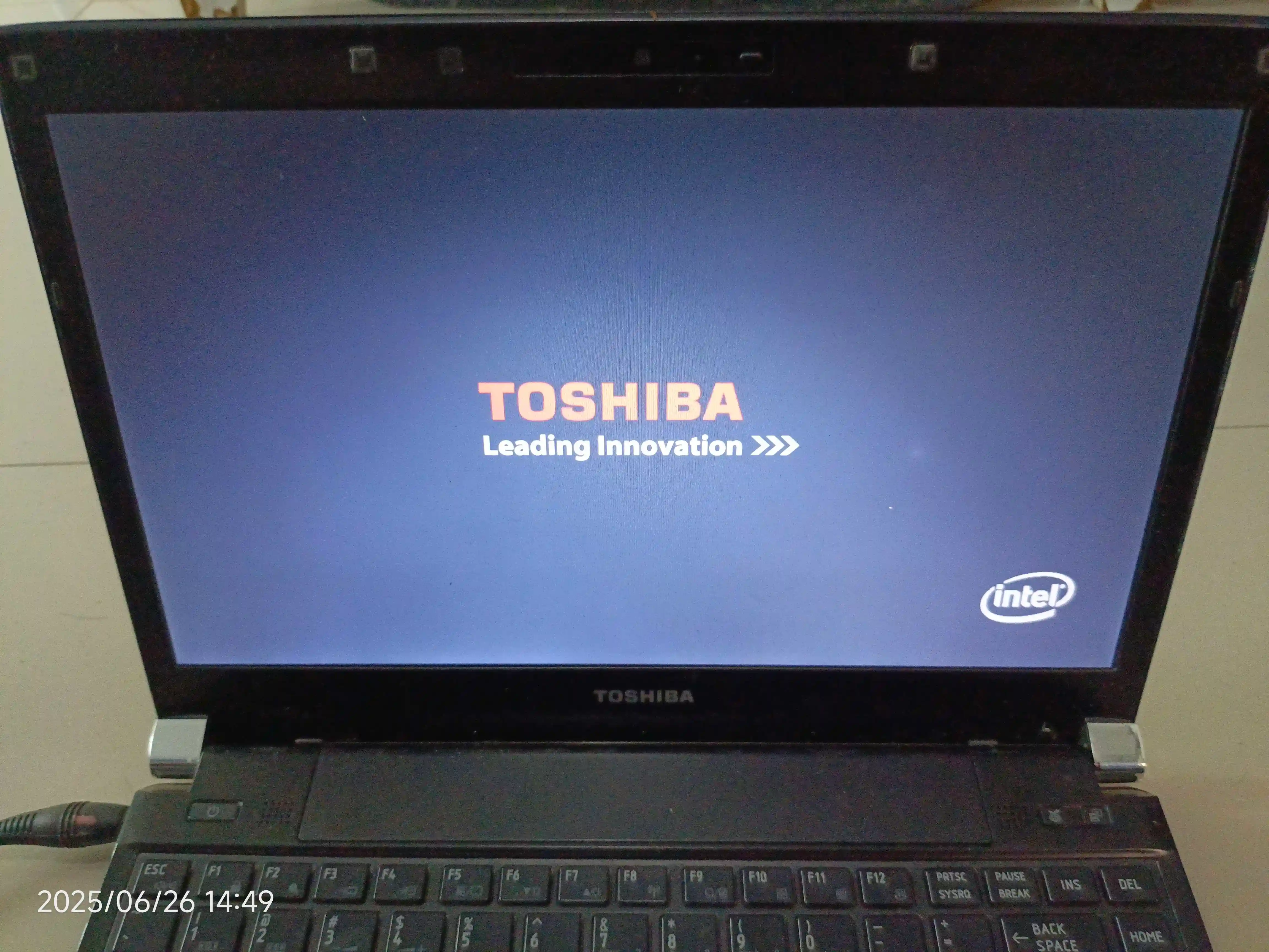 toshiba post screen